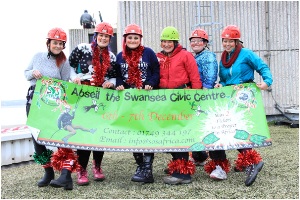 Swansea abseil